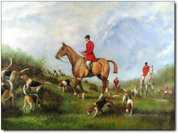 Gdr0010 classical hunting Oil Paintings
